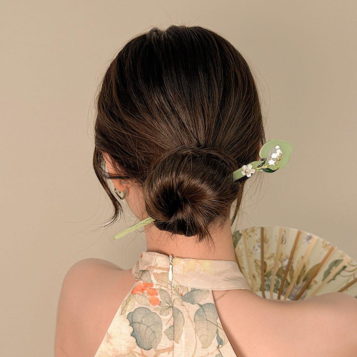 Chinese Style Fringe Hanfu Hairpin Headdress
