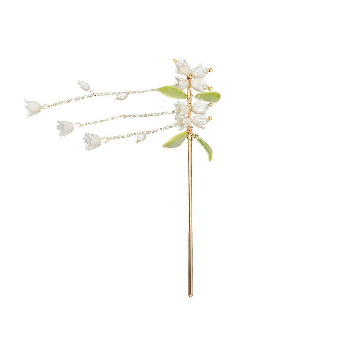 Chinese Style Fringe Hanfu Hairpin Headdress