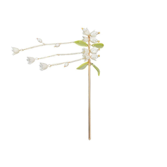 Chinese Style Fringe Hanfu Hairpin Headdress