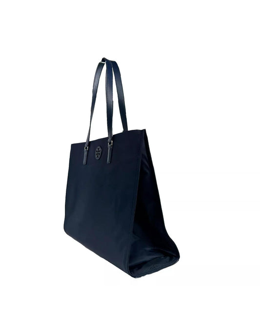 Tory Burch Women's Navy Ella Large Nylon Tote Bag
