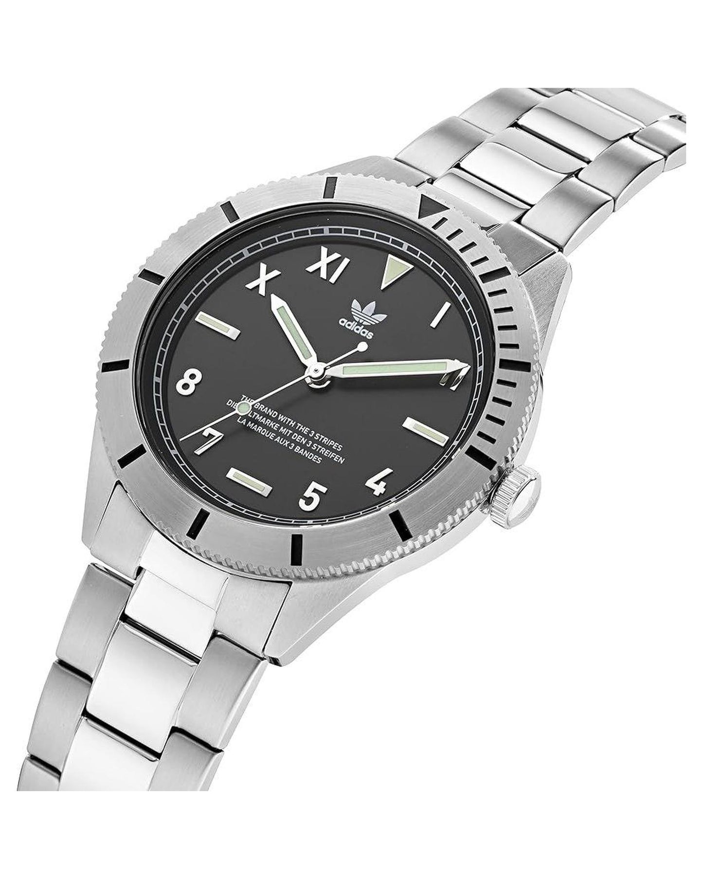 ADIDAS Gray Stainless Steel Watch