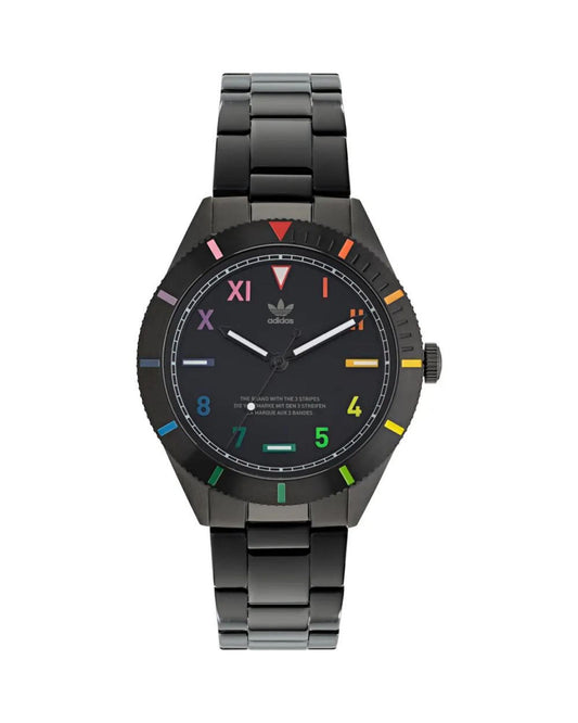 ADIDAS Black Stainless Steel Watch