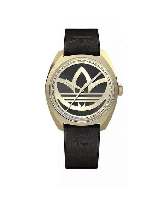 ADIDAS Black Leather Watch