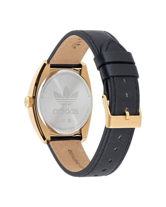 ADIDAS Black Leather Watch