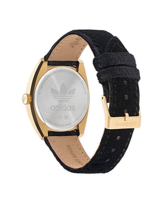 ADIDAS Black Leather Watch