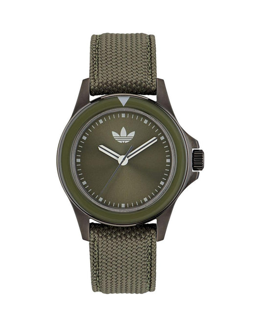 ADIDAS Green Fabric Watch