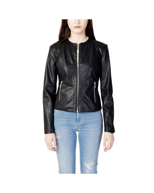 ARMANI EXCHANGE Black Polyester Jacket
