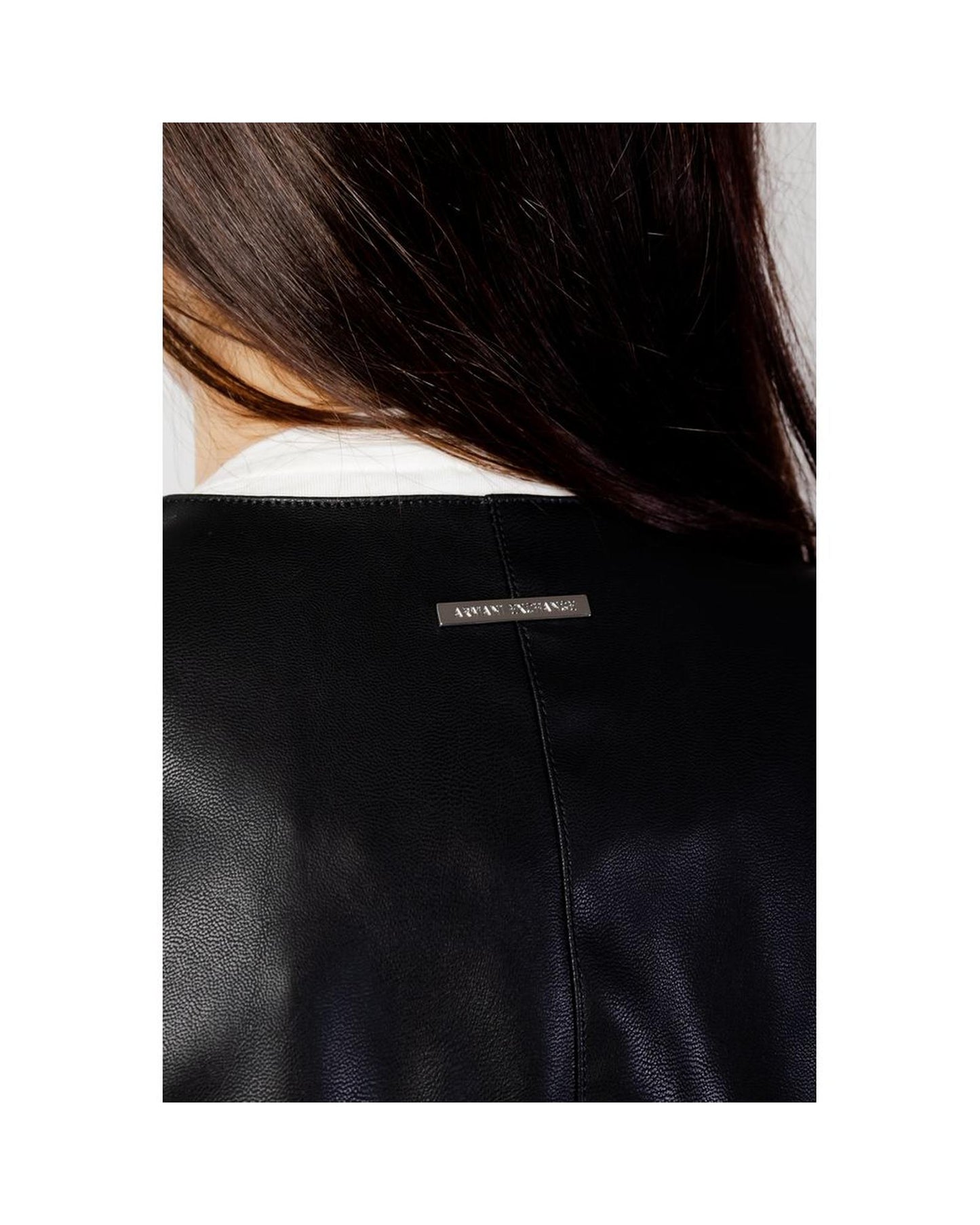 ARMANI EXCHANGE Black Polyester Jacket