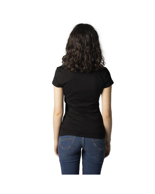 ARMANI EXCHANGE Black Cotton T-Shirts