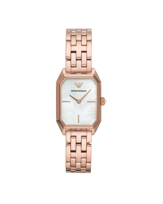ARMANI Rose Gold Steel Watch