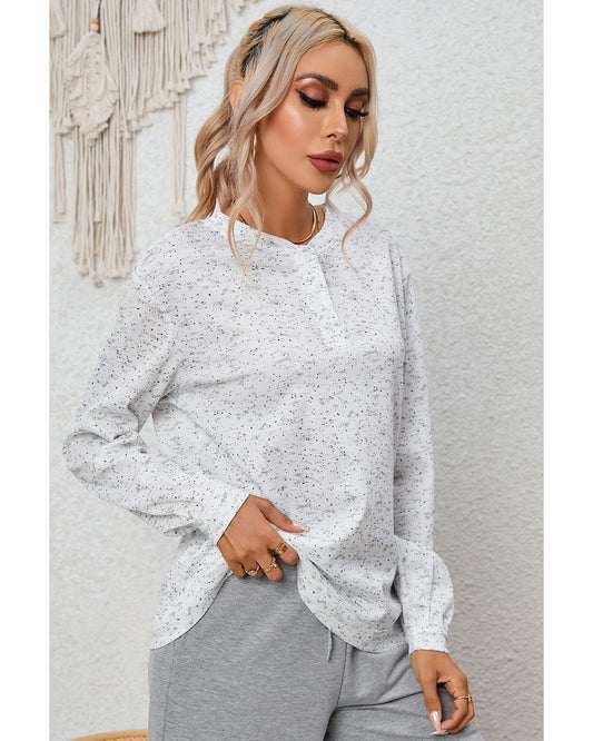 AZURA EXCHANGE Relaxed Rib Knit Top