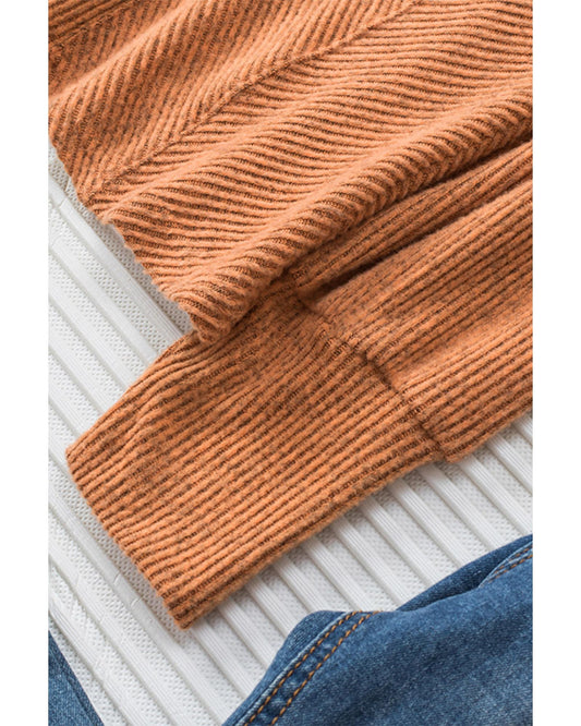 AZURA EXCHANGE U-Neck Textured Top