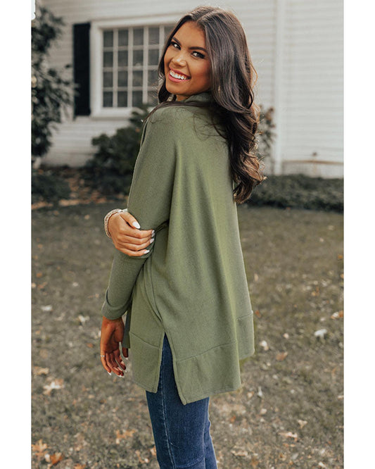 Cowl Neck Shift Tunic Top