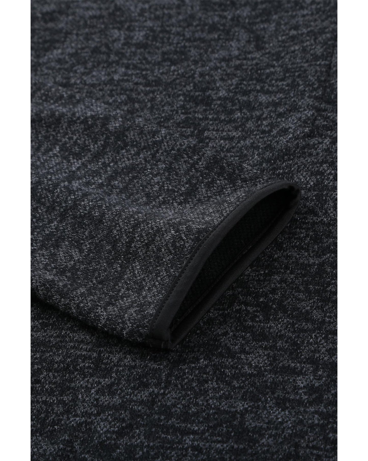 Azura Exchange Button Snap Neck Pullover Hoodie