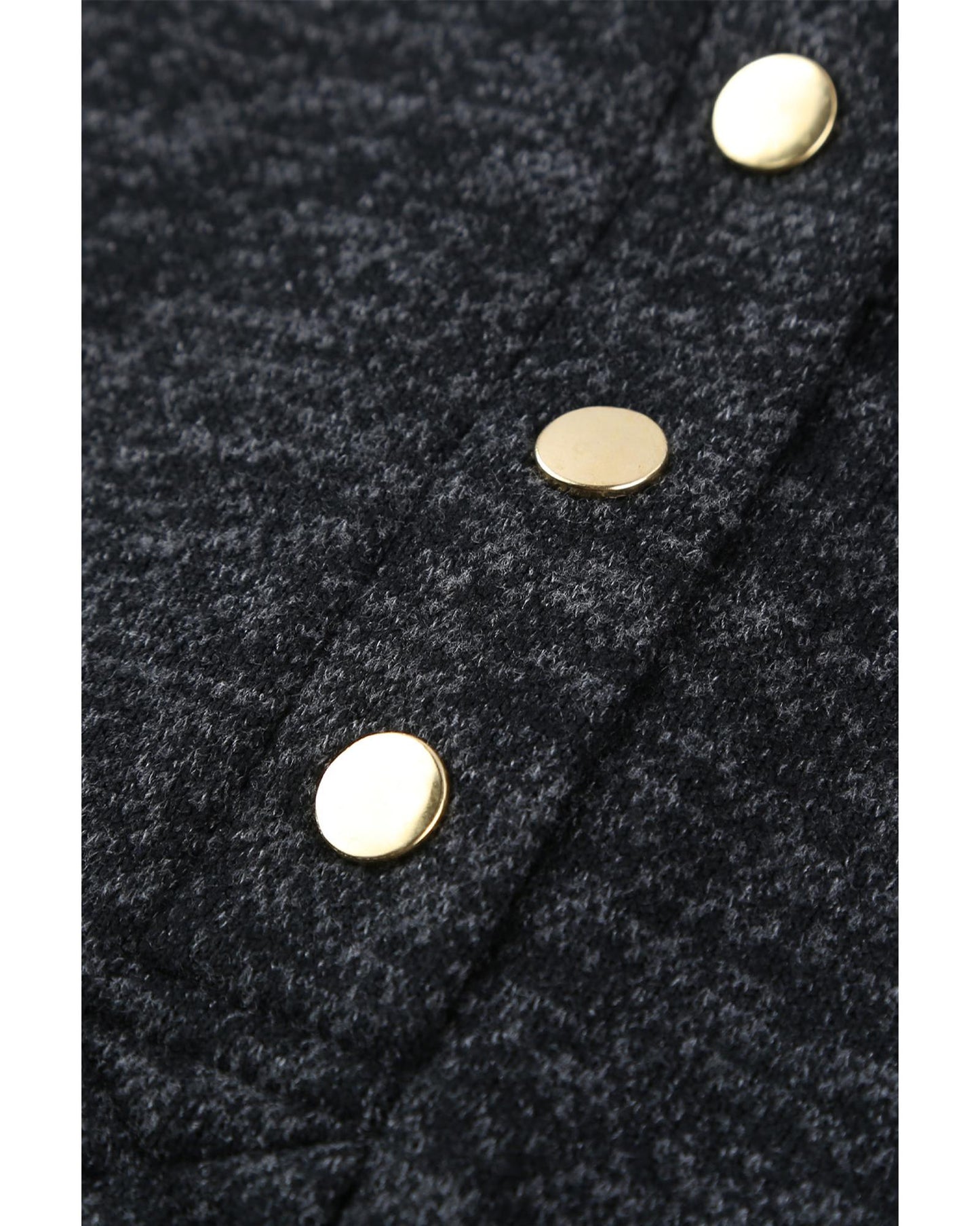 Azura Exchange Button Snap Neck Pullover Hoodie