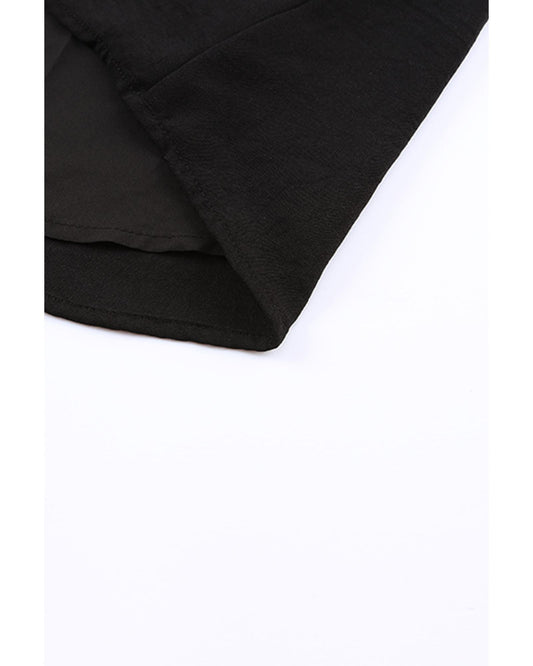 AZURA EXCHANGE V Neck Knotted Shoulder Vest