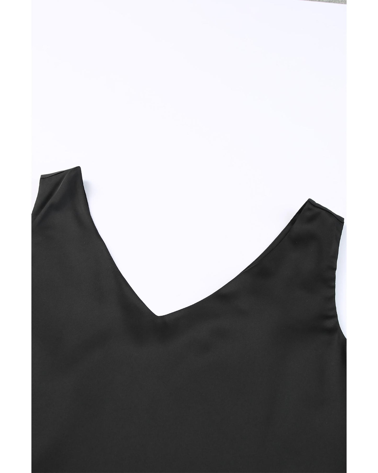 Deep V Neck Loose Tank Top