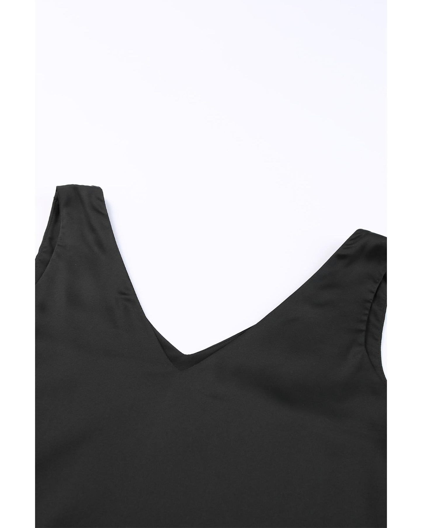 Deep V Neck Loose Tank Top