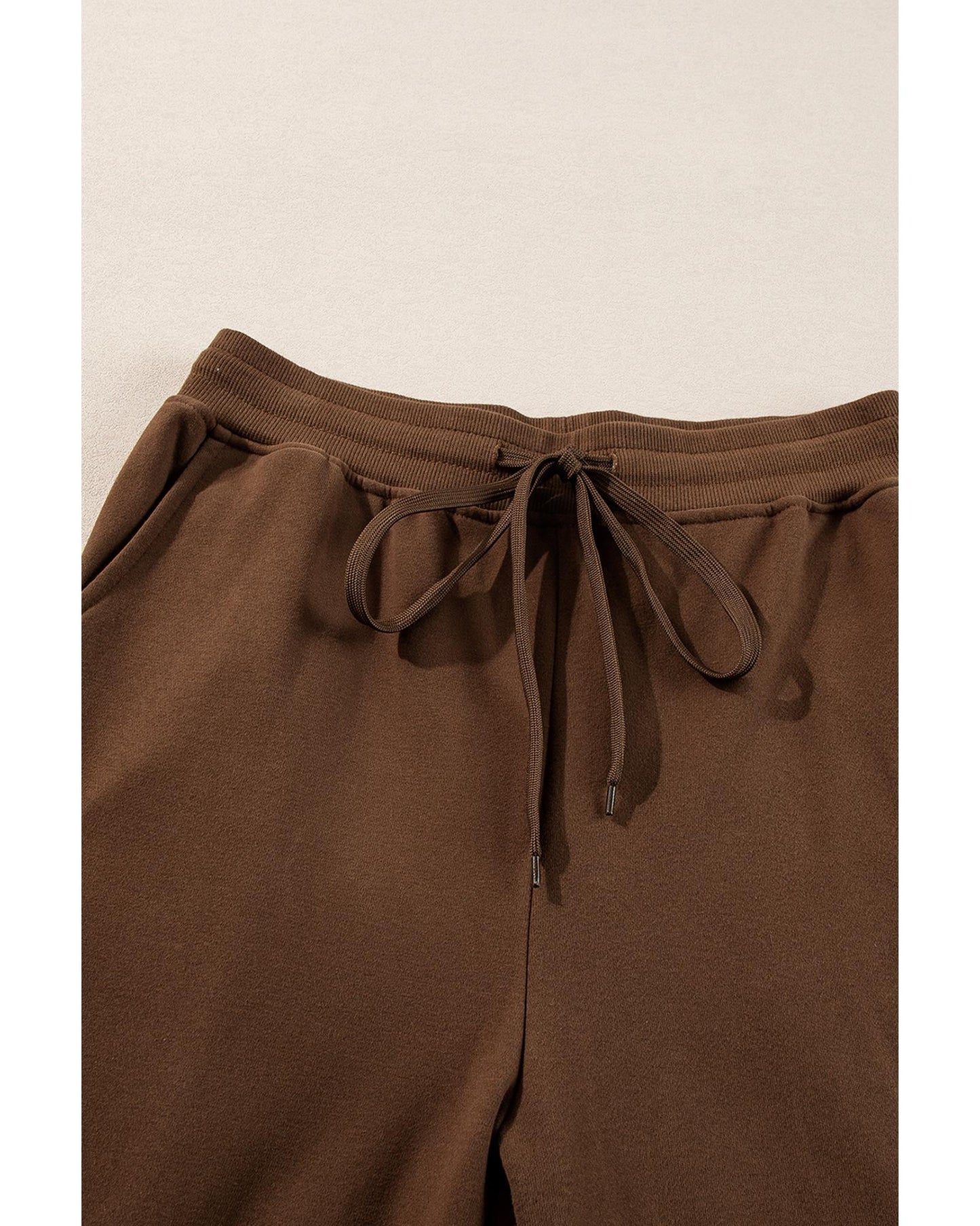 Solid Colour High Low Pullover and Skinny Pants Set