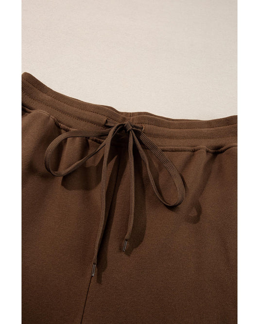 Solid Colour High Low Pullover and Skinny Pants Set