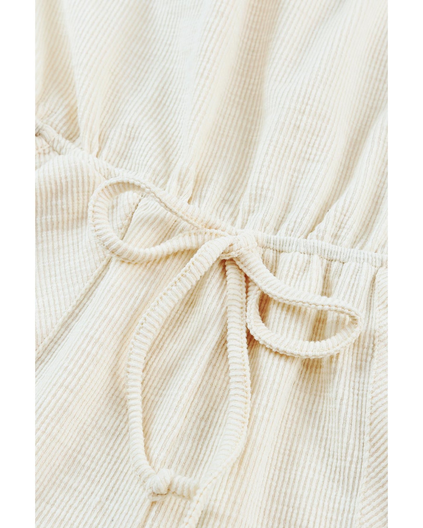 Azura Exchange Ribbed Elastic Waist Romper