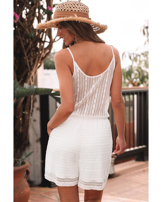 Spaghetti Strap Loose Fit Romper