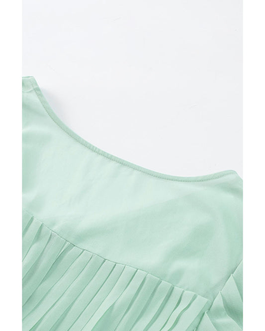 Ruffled Tie Waist Romper