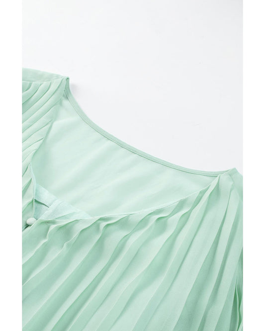 Ruffled Tie Waist Romper