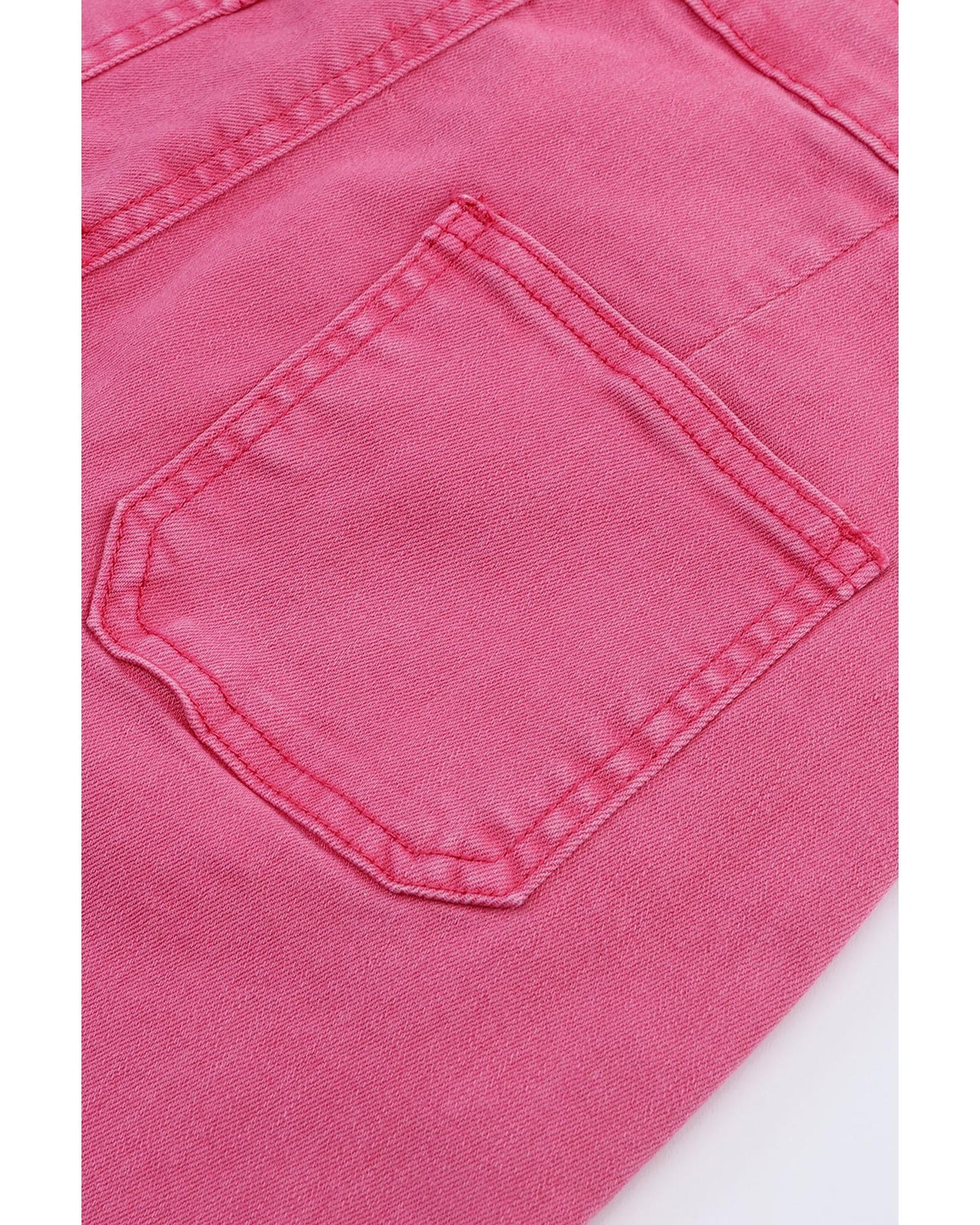 AZURA EXCHANGE Flare Leg Raw Hem Jeans