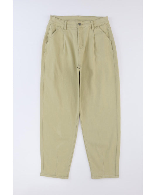 Azura Exchange Solid High Waist Casual Pants