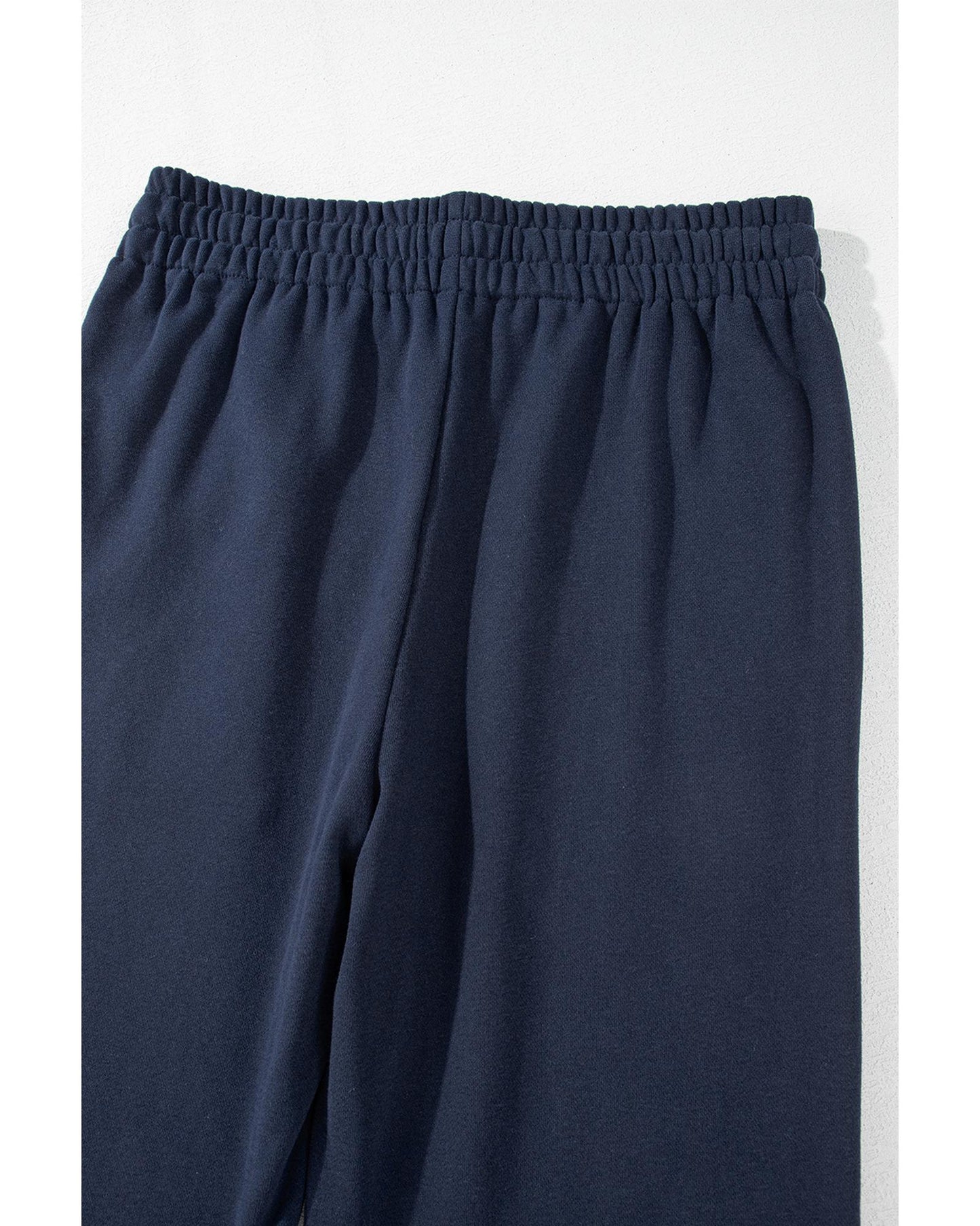 Fleece Lined Drawstring Waist Pants