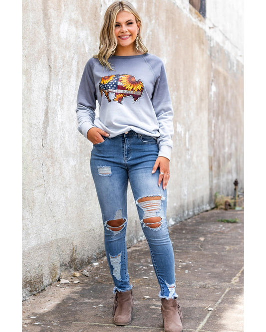 AZURA EXCHANGE Distressed Skinny Jeans