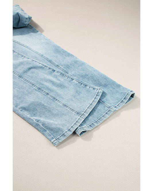 Extra Wide Leg High Waist Long Jeans