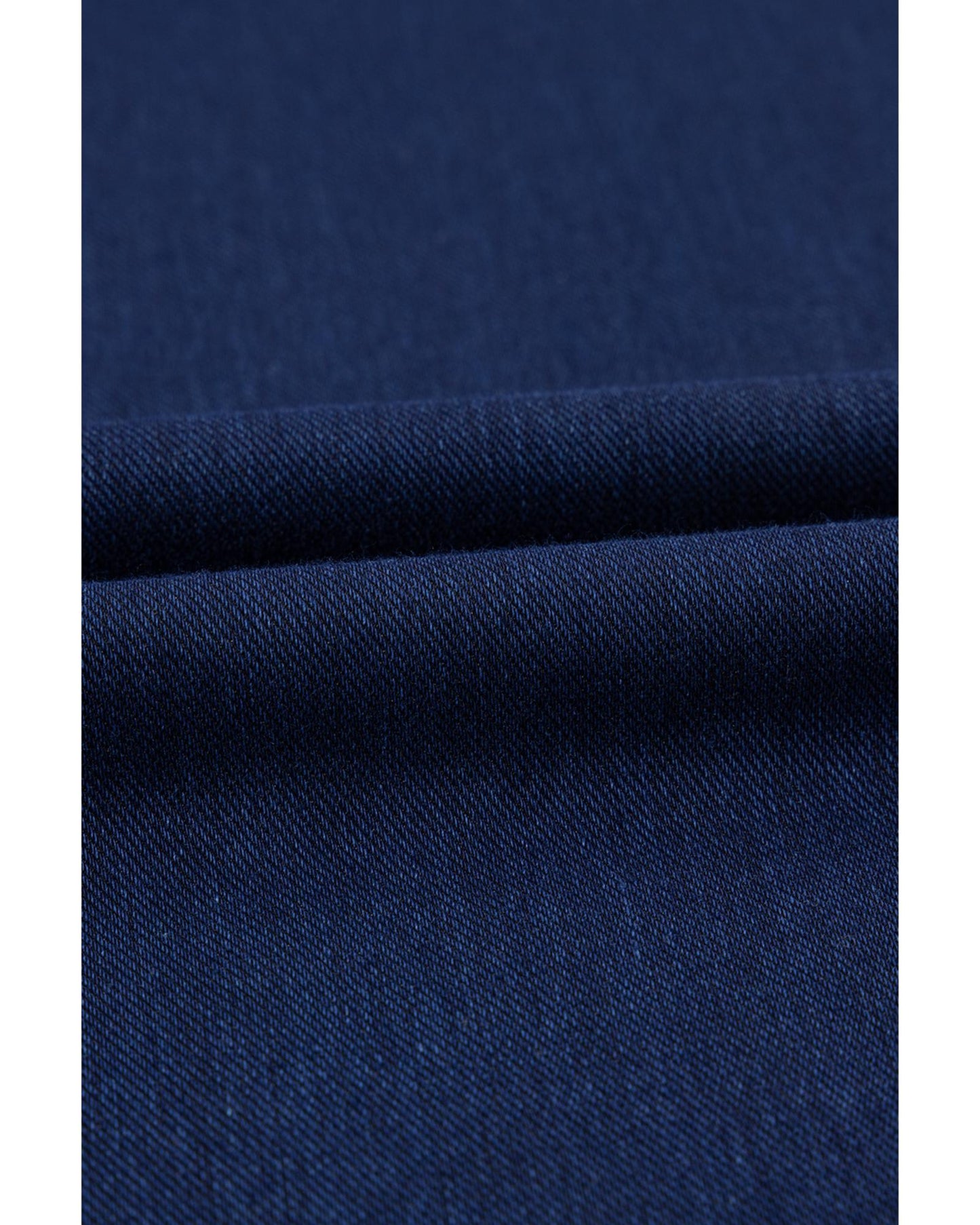 Sail Blue Medium Wash Straight Loose Jeans