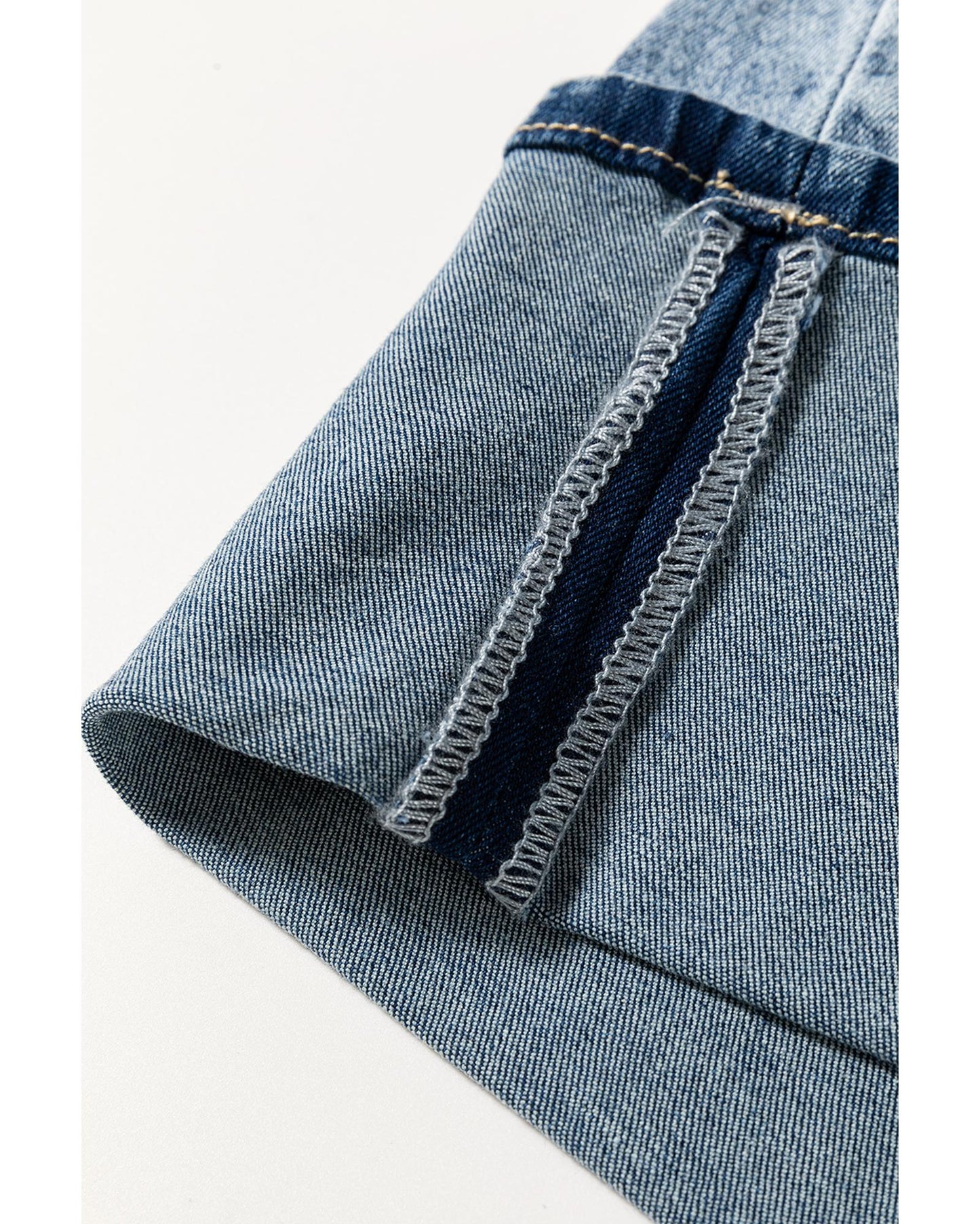 Myosotis High Rise Button Zip Fly Jeans