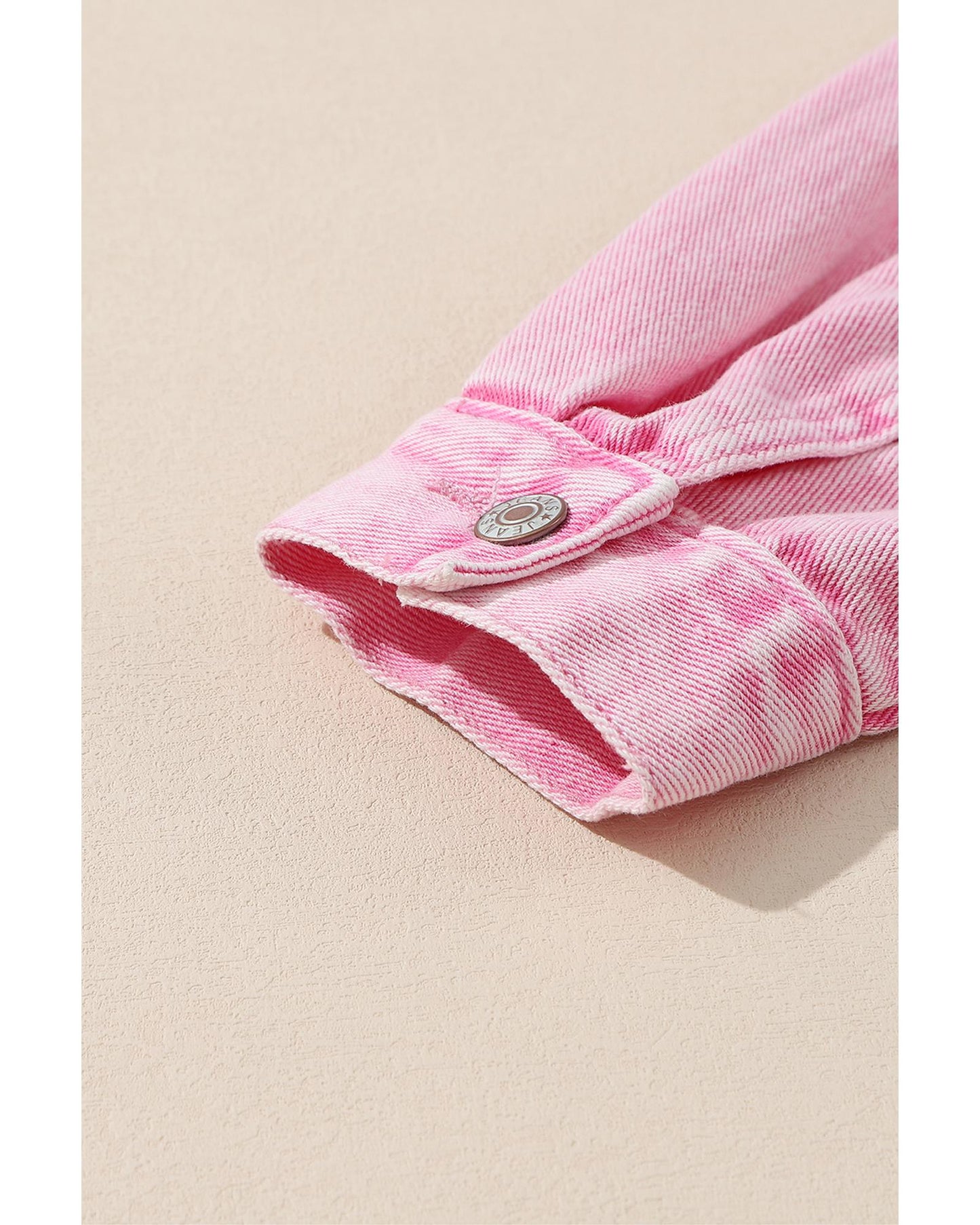 Rivet Studded Pocketed Denim Jacket