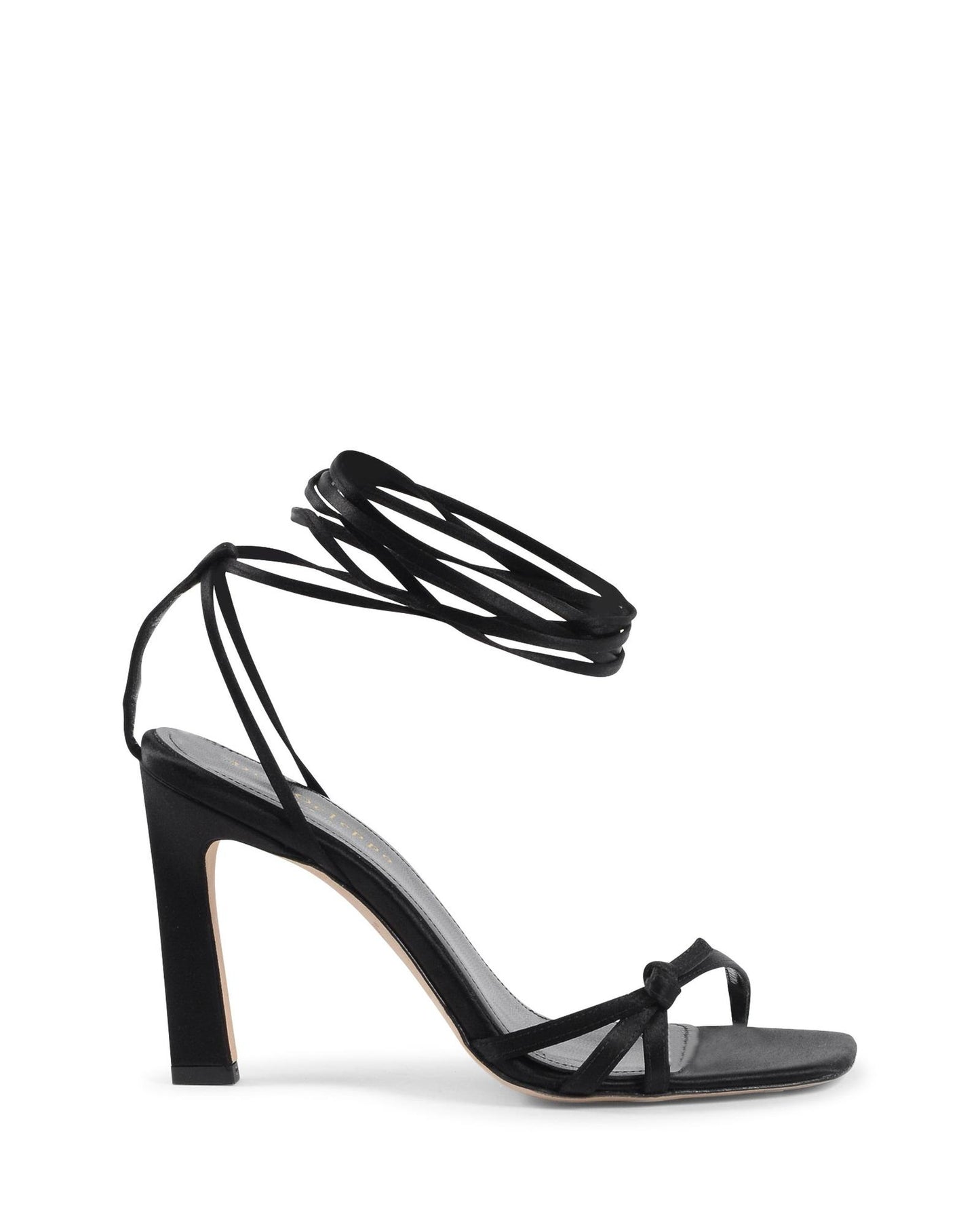 Lace-Up High Heel Sandals with Ankle Laces