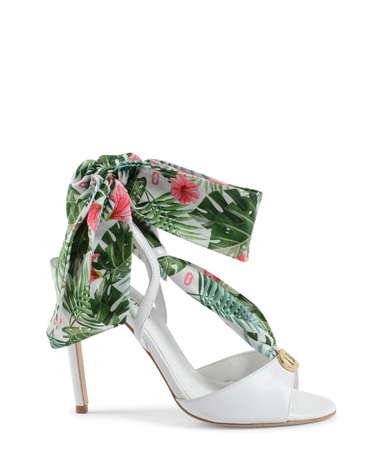 Silk Printed Stiletto Heel