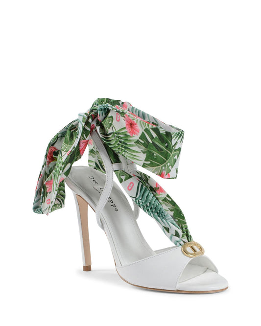 Silk Printed Stiletto Heel