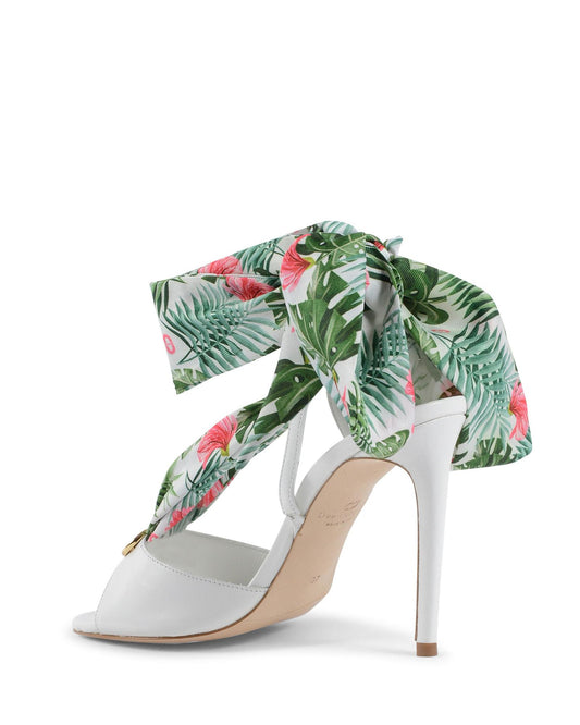 Silk Printed Stiletto Heel