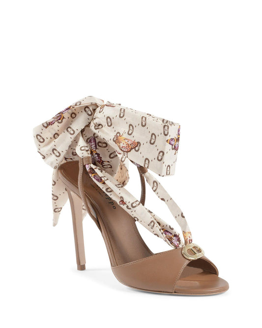 Silk Printed Stiletto Heel