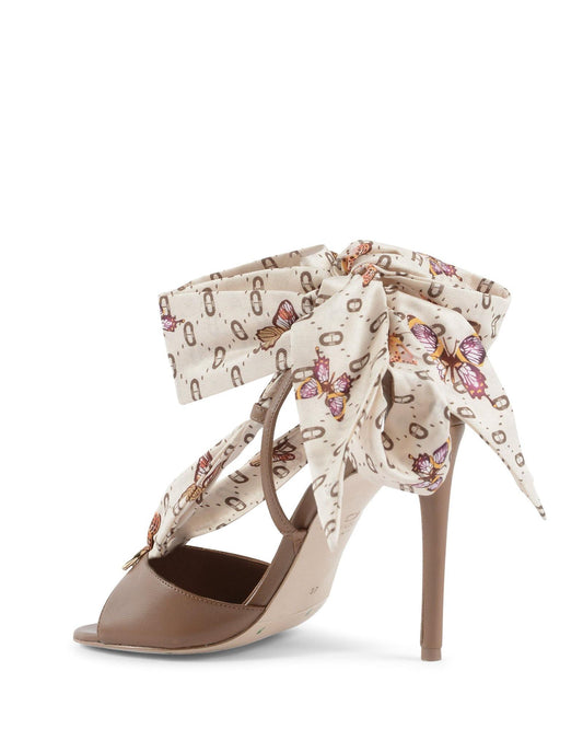 Silk Printed Stiletto Heel