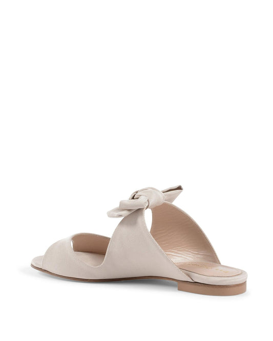 Open Toe Bow Sandal with Elegant Bow Detail