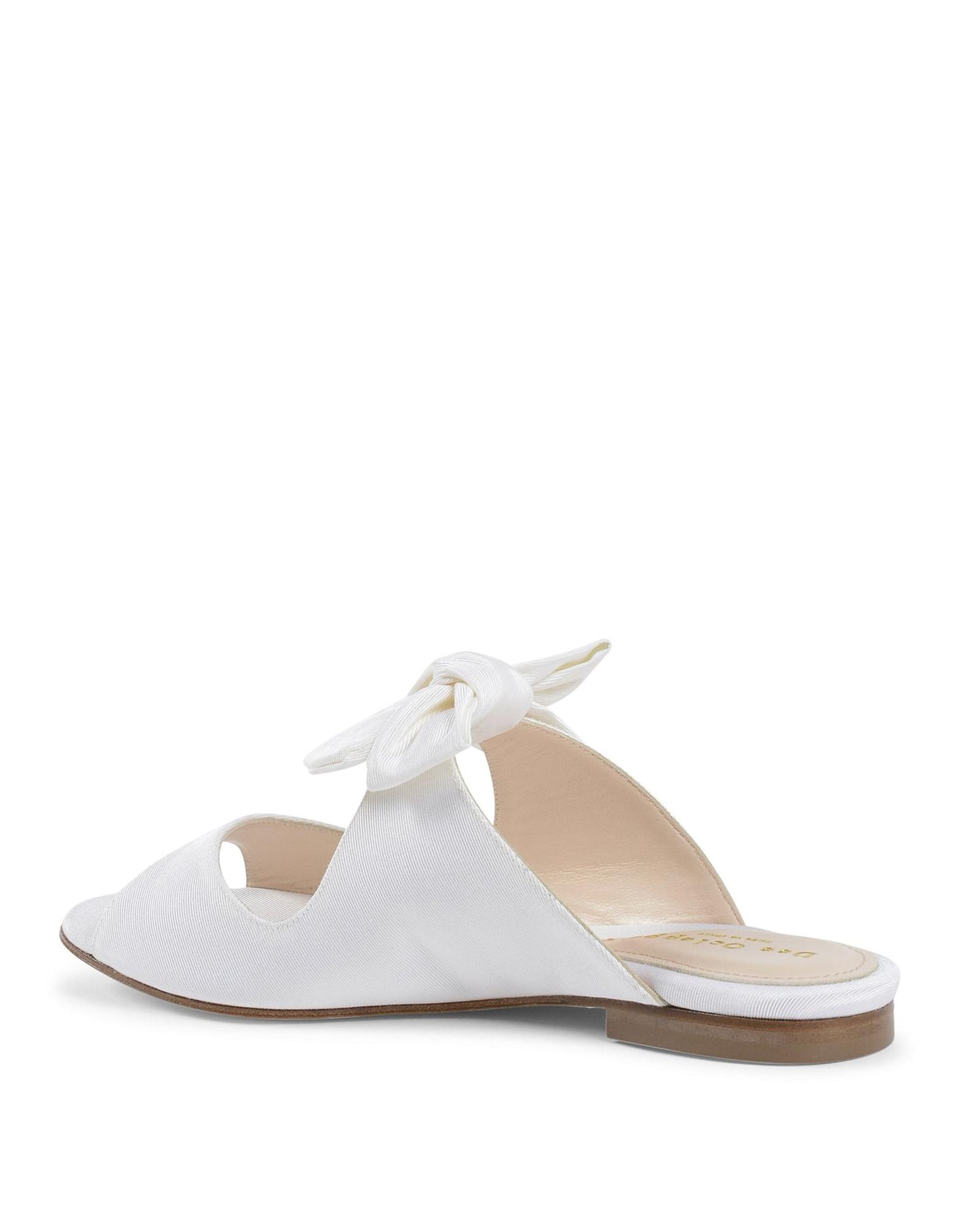 Open Toe Bow Sandal with Elegant Bow Detail
