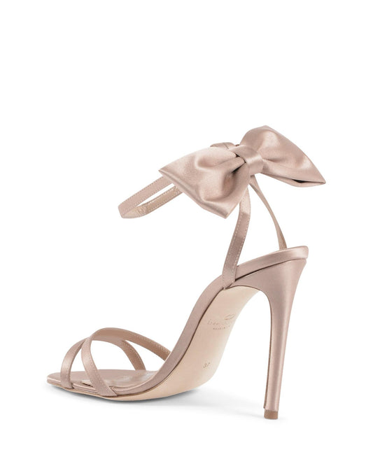 Bow Satin Sandal Elegant Design