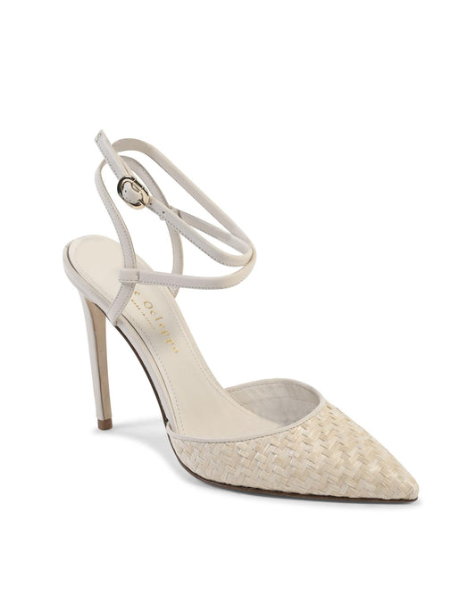 Glitter Logo Pump with Signature Branding Details