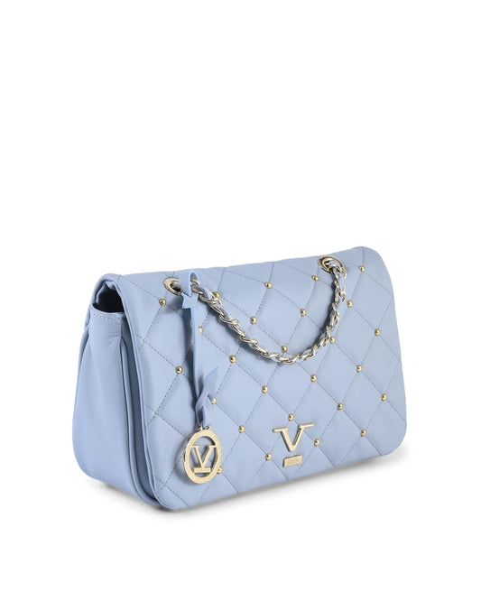 V Italia by Versace 1969 Quilted Leather Shoulder Bag