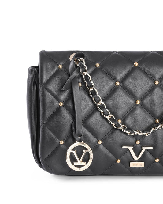 V Italia by Versace 1969 Quilted Leather Shoulder Bag