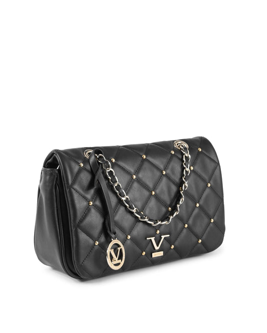 V Italia by Versace 1969 Quilted Leather Shoulder Bag