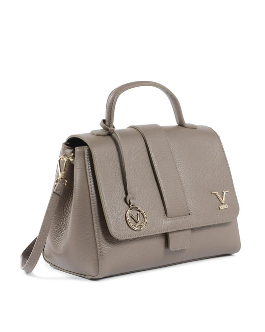 V Italia by Versace 1969 Leather Handbag